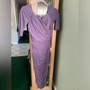 Pinup contour Monica Purple dress gently used size large
